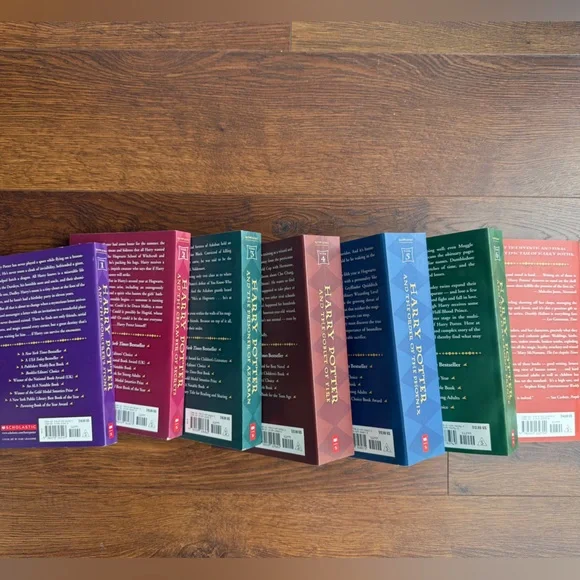 Harry Potter Paperback Book Set - Picture 5 of 6
